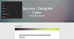 Desktop Screenshot of danlevy.net