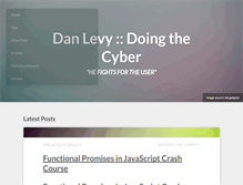 Tablet Screenshot of danlevy.net